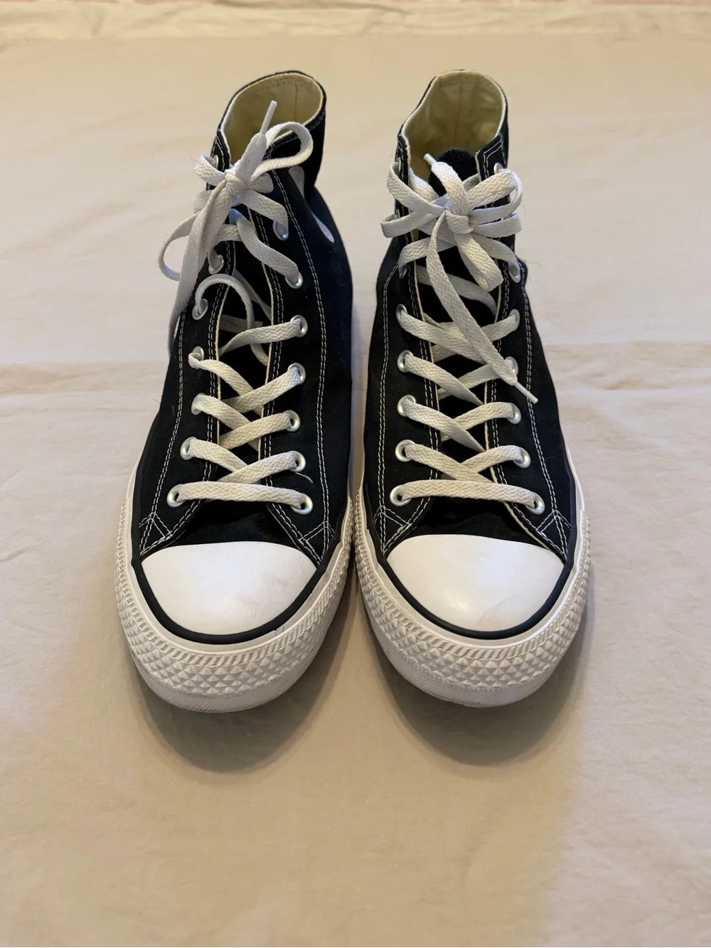 Converse Chuck Taylor All Star Black High-Top Sneaker - M 13 - W 15 - Picture 1 of 7